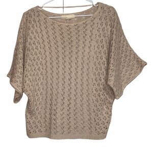 Uo Staring at Stars Knitted Beach Cover Up top